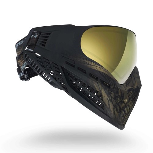 Virtue VIO Ascend Thermal Paintball Goggles/Masks (Gold Skull LE), Adjustable