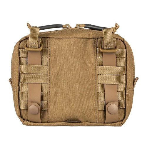 5.11 Tactical Unisex Flex Medium GP Pouch, Lightweight MOLLE Utility Bag, Front Zipper Pocket, Water-Resistant 500D Nylon, Kangaroo, Style 56427ABR