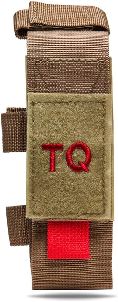 Tactical TQ Tourniquet & Trauma Medical Shear Pouch Holder MOLLE PALS Duty Belt Loop EMT EMS