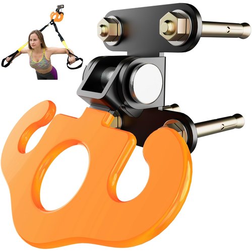 Rotatable Band Wall Mounts Gym Anchor,Resistance Band Wall Anchors,Workout Wall Mount Anchor,Band Hooks,Home Gym Accessories for Home Gym Workouts,for Strength Training,Fitness,Physical Therapy 墙
