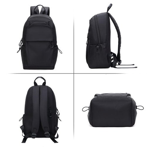 I IHAYNER Small Hiking Backpack, Lightweight Travel Backpacks Waterproof Daypack Backpack for Women Men, Black