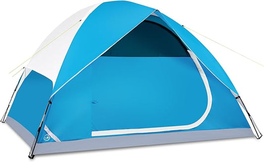 1/2/4/5/6 Person Dome Tents for Camping, Lightweight Portable Backpacking Tent, Small Easy Set Up Outdoor Waterproof Camping Hiking Tent for Adults