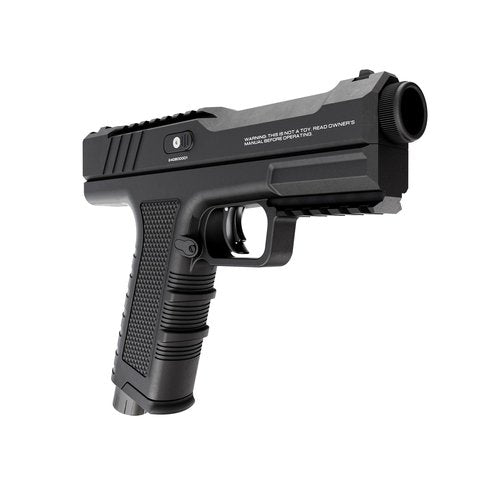 Pistelle X-68 .68 Caliber Training Pistol Paintball Gun Marker CO2 Powered 35-50 Joules Factory Production Version (Black)