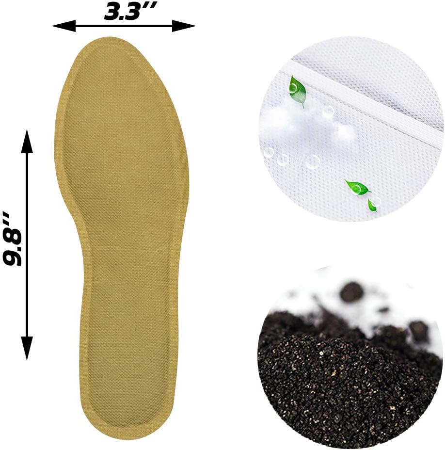 MR.ICE Toe & Insole Feet Warmers - Disposable, Air Activated, Long Lasting Hot Warmers
