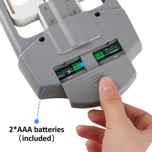 Grip Strength Tester, Hand Grip Dynamometer, Electronic Hand Grip Strength Tester Grip Strengthener Hand Exerciser Meter Digital Hand Grip Training Gauge 220 Lbs / 99 Kgs for Sports, School, Office and Home Use