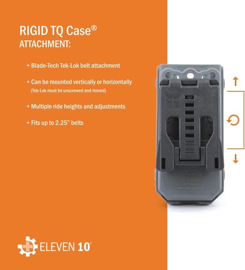 Eleven 10 Rigid TQ Case for C-A-T Tourniquet, Multicam, Belt Attachment