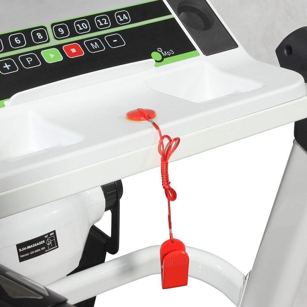 Treadmill Safety Key, Universal Treadmill Magnet Security Lock Round Switch Lock Fitness for Most Treadmill