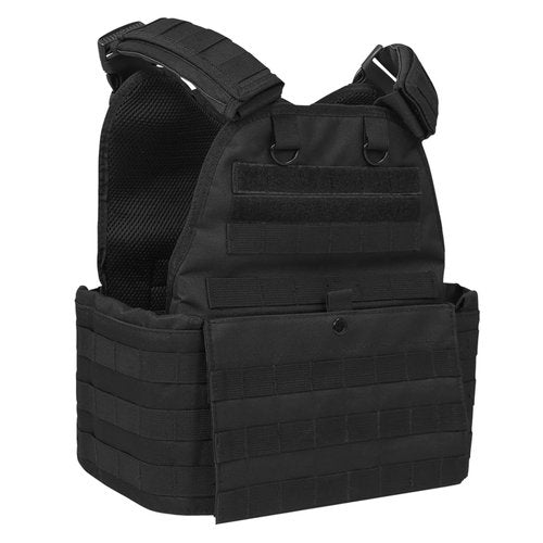 WARTECHGEARS Tactical Padded Fully Adjustable Vest (Black)