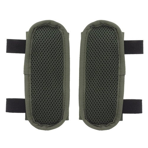 2 Packs Tactical Shoulder Strap Pad Fit JPC 1-3, R, SPC Series, 2.3 to 2.5 IN Width Vest Strap Backpack Strap, with Hook Loop & Breathable Air Mesh Decompress 3D Spacer & Cables Organizer Loop(RG)