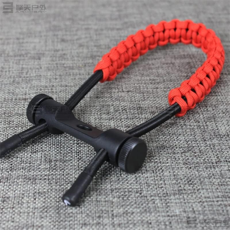 ZSHJGJR Archery Bow Wrist Sling Braided Archery Adjustable Bow Strap Wrist Sling For Compound Bow Hunting Shooting