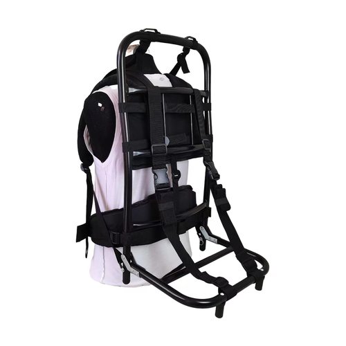 ZRSCHYG Hiking/Hunting Backpack Frame, Aluminum External Frame Backpack, Lightweight & Foldable 28.7 x 14.6 x 9.8 inches (black)