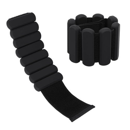 AMIR Wrist Weights, Adjustable Ankle Weights For Women, Waterproof Leg Strength Training Wrist For Yoga Running Swimming Pilates (1Pair, 1 lb Each)