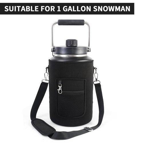 1 Gallon Jug Holder Compatible with Yeti/RTIC One Gallon Jugs, Carrier/Pouch Sleeve for Outdoor Camping, Hiking,Gym