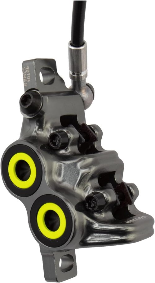 Magura MT7 2701445 Bicycle Brake 1-Finger HC Lever Left/Right 2,200 mm Cable Length Single Brake Including Accessories Black One Size