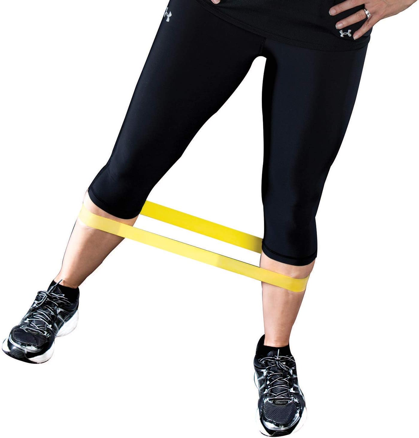 Resistance Loop Band Set - Includes 5 Exercise Loop Bands with Carrying Bag, Exercise Instruction Guide Plus Bonus Digital Workouts and Workout EBook