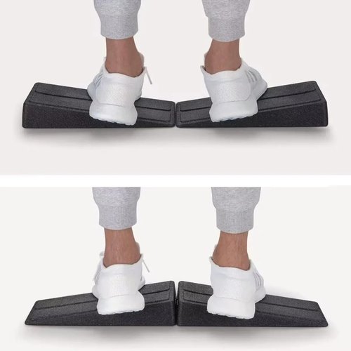 Squat Wedge - Slant Board Calf Stretcher Incline Board, Adjustable Lightweight EPP Squat Wedges, 520 lbs Slant Board for Calf Stretching, For exercise, squatting, ankle mobilization and physical therapy