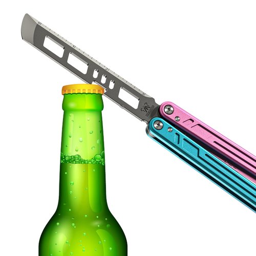 Comet Multifunctional Ruler BottleOpener Suitable for Camping, Kitchen & Dining,Outdoor Survival Cotton Candy