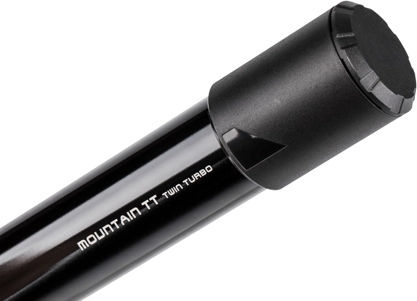 Topeak Mountain TT Twin Turbo Pump, 120 Psi/ 8.3 Bar, Fits Presta, Schrader, and Dunlop Valves