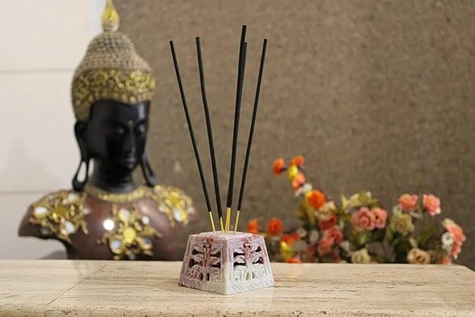 Incense Sticks Pack of 160 Sticks | White Sage Incense Sticks and Palo Santo Incense Sticks | Total 160 Sticks (80 Sticks of Each Scent) 310gms | Christmas Prayer | Agarbatti Sticks