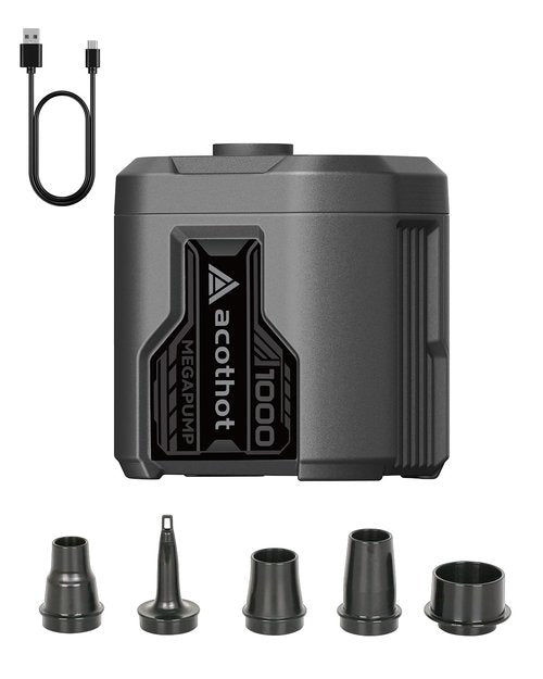 ACOTHOT Double Foam Camping Mattress Bundle with Portable Air Pump
