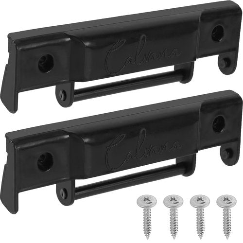 2-Pack Calvana Cooler Snap-On Hinge Replacement, Competible with Trailmate Coolers (Screws Included)