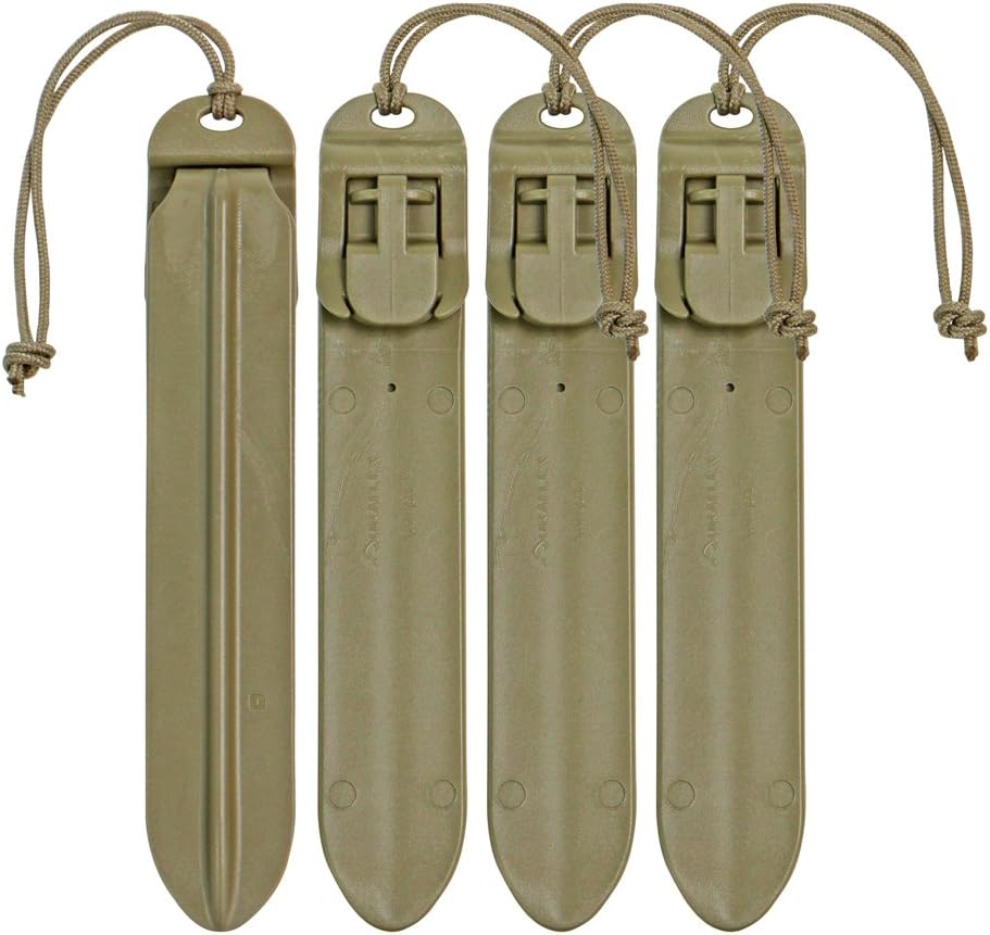 VANQUEST 5" MOLLE Sticks - Durable 4 Pack for Tactical Gear & Outdoor Use