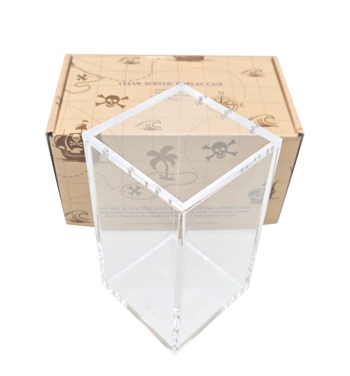 Premium UV-Protected Clear Acrylic Display Case For TCG One Piece Booster Box JAPAN Version