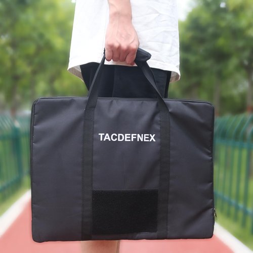Tacdefnex Target Carry Case, Target Bags for 12 * 18'' Targets and Accessory Pouch for Shooting Range Convenient Carrying