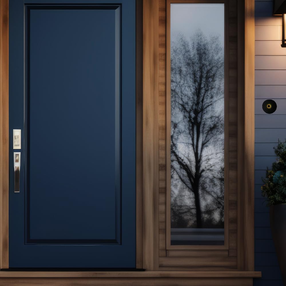 Newhouse Hardware Rectangular Lighted Wired Metal Doorbell Button in Black BT6BL, for Doorbell Chime, Buzzer, or Ringer, Door Bell Button Only, Buzzer Button with LED Button Light