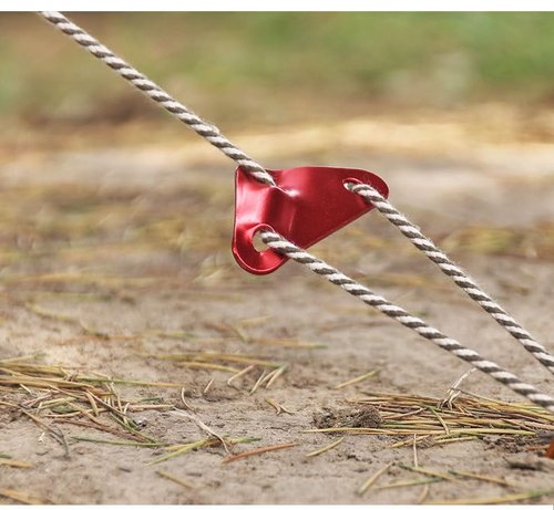 Takelablaze Rope Tensioner Guyline Cord Adjuster Aluminum Alloy Tent Guy Line Paracord Tightener for Tent Camping Hiking Backpacking, 20Pcs