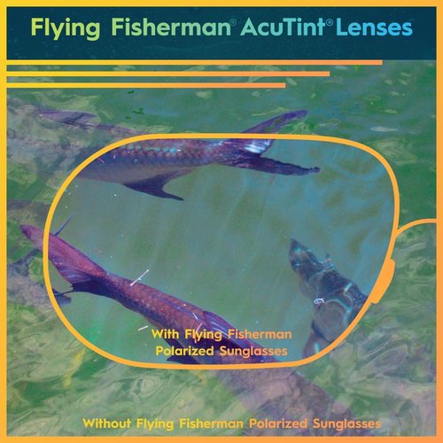 Flying Fisherman Rip Current Polarized Sunglasses with AcuTint UV Blocker for Fishing and Outdoor Sports