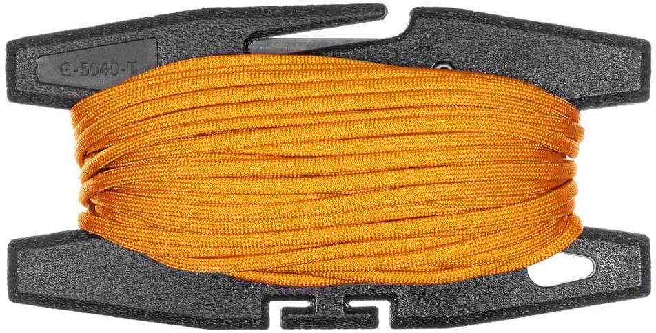 Paracord Spool Tool with 100 Feet of 550 7-Strand Parachute Cord