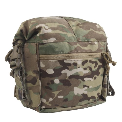 Tactical Expansion Pack Chest Bag,Large Capacity MOLLE Admin Pouch, Utility Chest Pouch for Placard Split Chest Rig