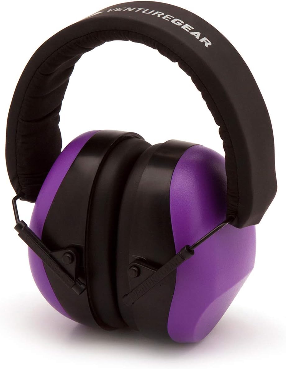 Venture Gear VG80 Series Adult Hearing Protection Earmuff, Hi Vis Orange, VG Clamshell (Model: VGPM8041C)