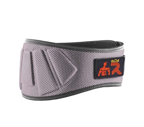 Royal Coalition Workout Back Support for Lifting, Cross Training and Powerlifitng, Weightlifting Belt For Men and Women 6"" Inch Auto-Lock Weight Lifting Back Support, Fitness Belt (GREY, Medium)