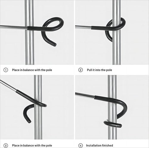 Noneea 6 Pack Camping Lantern Hook Hangers,Tent Light Lamp Hanging Hooks,Outdoor Lamp Hangers for Camping, Fishing, Hunting