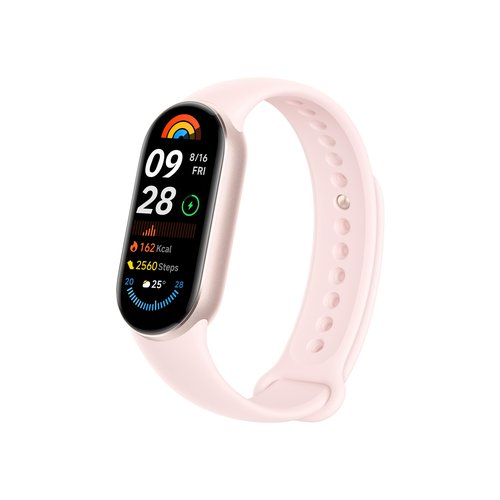 Xiaomi Smart Band 9 Global Version (2024) 1.62" Amoled Display | 233 mAh Battery | up to 21 Days of Battery Life | Over 150 Workout Modes | BT 5.4 | 50M Water Resistant - Mystic Rose
