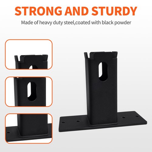 lifgarfe Hitch Wall Mount Bike and Cargo Storage Rack Hitch Up to 200 lbs (2 inch)