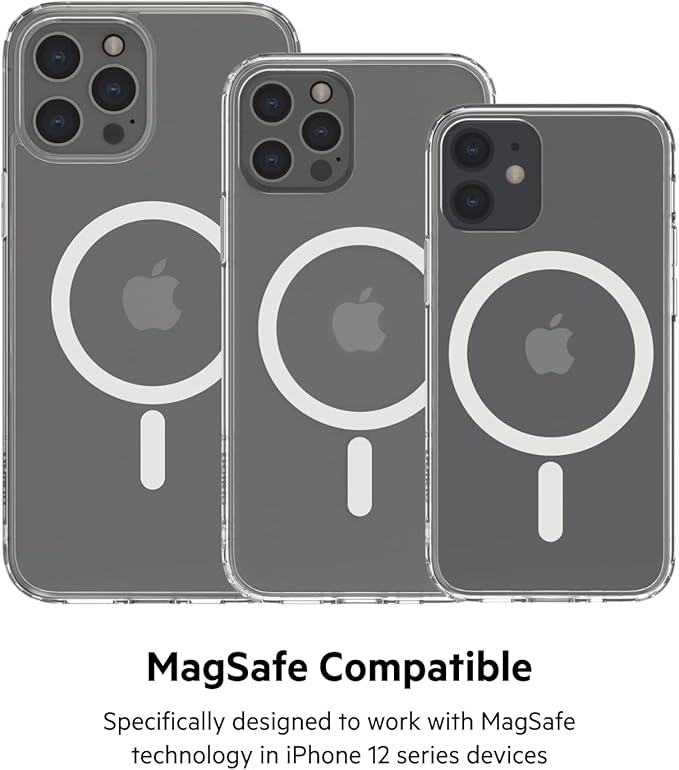 Belkin MagSafe-Compatible Magnetic Wireless Car Charger 10W - BoostCharge Pro Wireless Charger, Magnetic Car Vent Phone Mount for iPhone 16, iPhone 15, 14, & 13 Series - Black