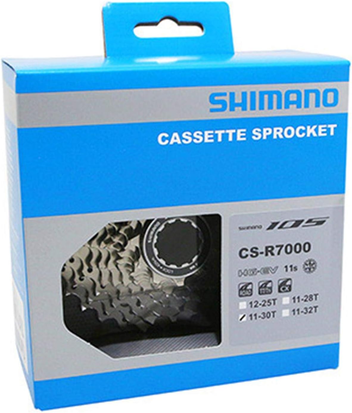 SHIMANO cs-r7000 Sprocket Cassette, Unisex Adult, Unisex-Adult
