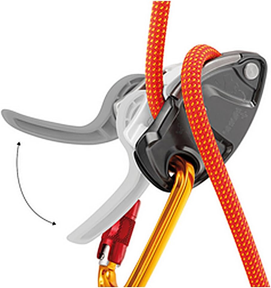 PETZL Orange GRIGRI + Plus Climbing Belay Device