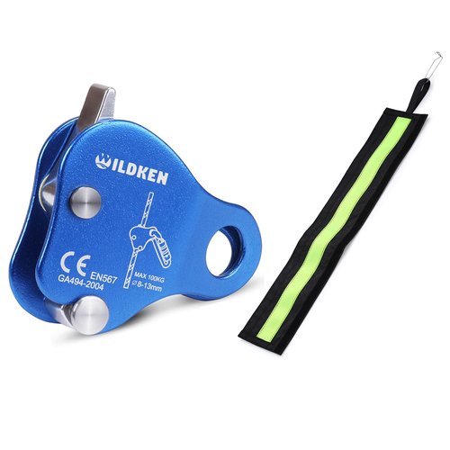 WILDKEN Climbing Ascender/Rope Protector Rope Protector Sleeve Fall Protection Belay Device Climbing Rope Grab