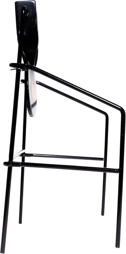 EZ Aim Metallic Triple Spinner Target System, Rimfire .22 Cal. and Air Guns, Shooting Target 12"W x 13"H, Black/Red