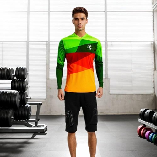 UGLY FROG FBA25 Cycling Jersey Mens,Reflective Road Bike Jersey Breathable Quick Dry Downhill MTB Wear