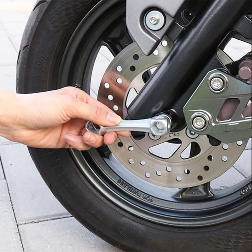 safycaby Bicycle Hexagon Wrench 10 in 1 Bone Shape Hexagon Wrench 6-15mm Hexagonal Wrench Bicycle Tool 1PCS