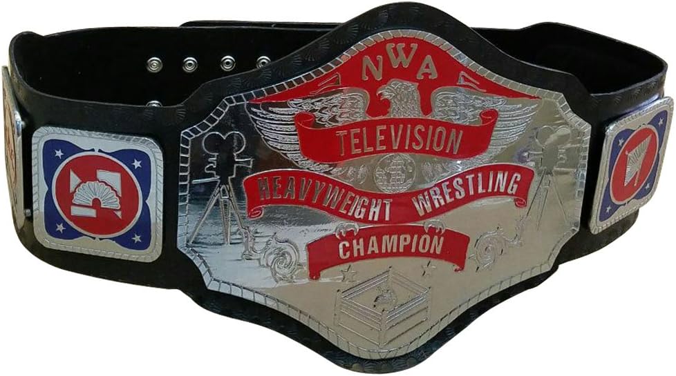 NWA TELEVISION HEAVYWEIGHT WRESTLING CHAMPIONSHIP BELT.ADULT SIZE
