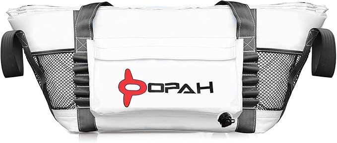 Opah Gear Fathom 4 Insulated Fish Kill Cooler Bag for Salmon, 44" L x 12" W x 18" H, Heavy Duty, Marine-Grade Vinyl, UV Resistant, Camping & Fishing
