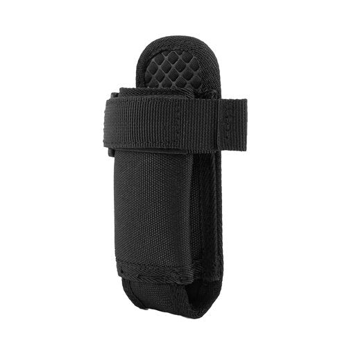 Open Top Flashlight Holder,Tactical Flashlight Pouch Holster,Heavy Duty Oxford Flashlight Holster Molle Tactical Torch Carry Case Belt Clip Strap for Police Law Enforcement (Tall(Height: 7"))