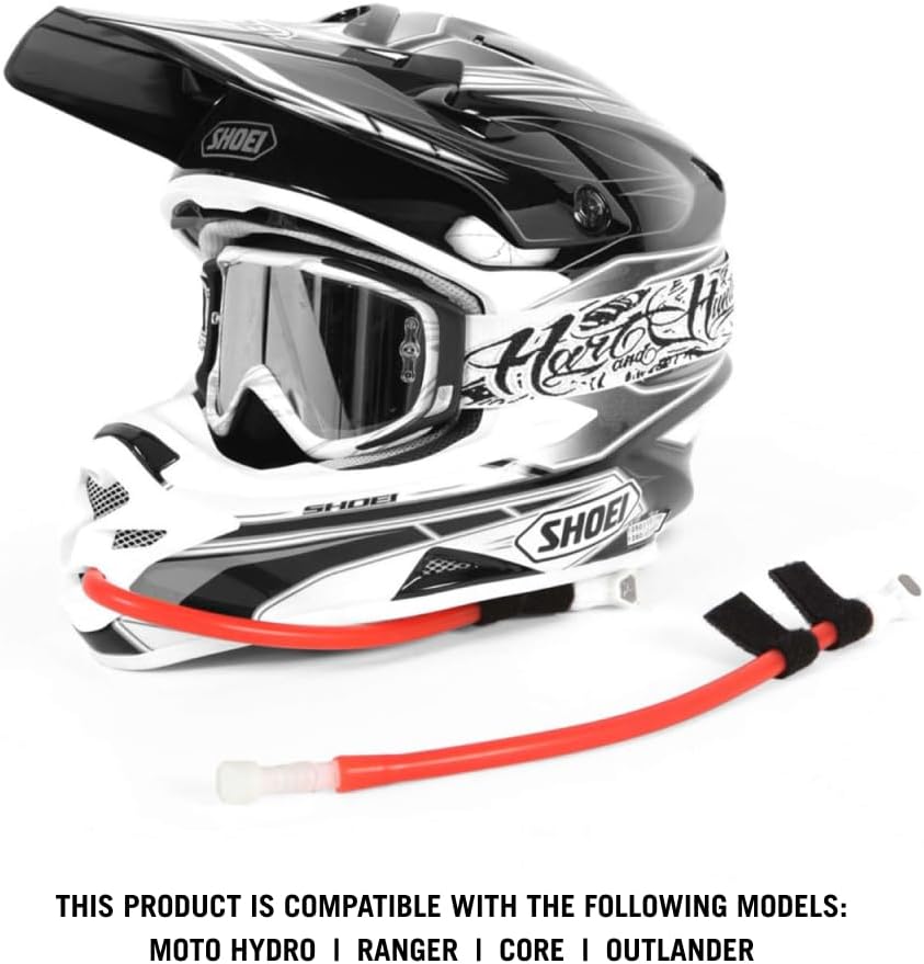 USWE Hands-Free Drink Tube Kit for Helmets – Quick Connector & Velcro Attachment