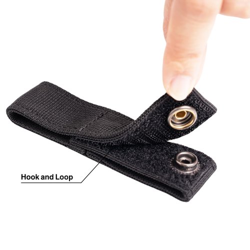 Police Handcuff Holder for Duty Belt, Snap Closure Hand Cuff Holder, Quick Release Clip Hook for Handcuffs Law Enforcemen, Heavy Duty Nylon Handcuff Strap Holder fits 1.75"/ 2"/2.25" Tactical Belt (1)